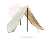 Namiot klinowy mały 2 x 2,30, naturalny