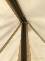 Namiot klinowy mały 2 x 2,30, naturalny