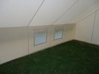 Namiot safari 4x6 m - naturalny