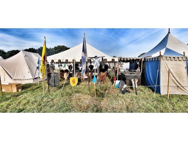 Baldachim 6x6 naturalny