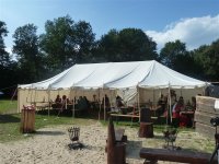 Namiot rycerski 6x12 Simon naturalny