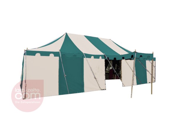 Namiot rycerski 5x9 Marquard zielono-naturalny