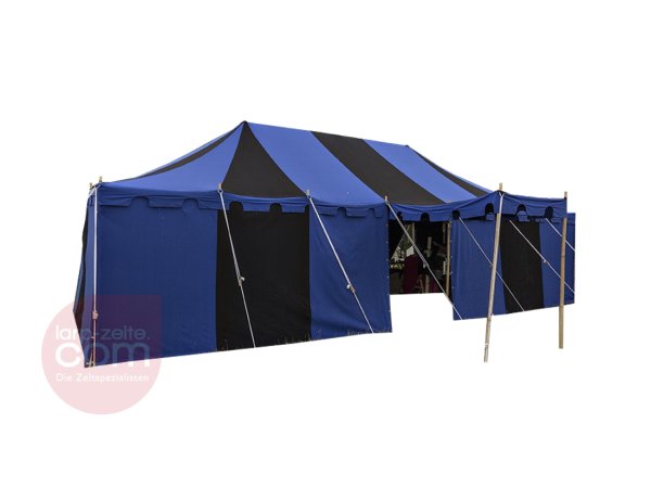 Namiot rycerski 5x9 Marquard niebiesko-czarny