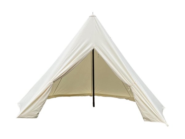 Namiot jednomasztowy Ø 3,50 m naturalny