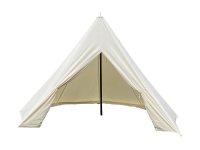 Namiot jednomasztowy Ø 3,50 m naturalny