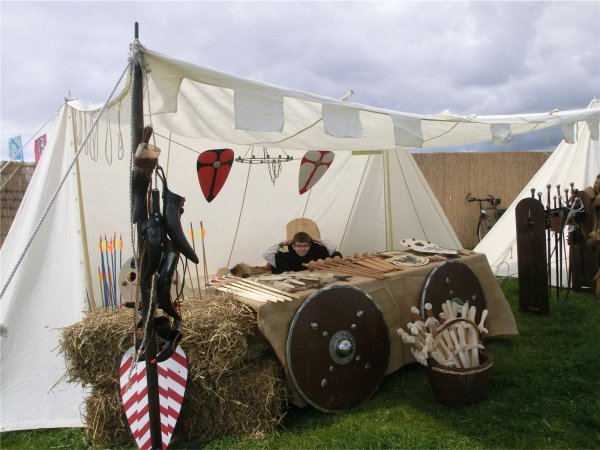 Stoisko targowe Actus, naturalne