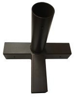 trójnik z odejściem - Ø 55 mm - 54 x 54 mm