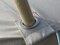 namiot rycerski 4x6 Herbort naturalny