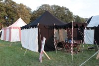 namiot rycerski 4x4 - Wolfram naturalny