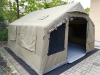 Namiot dmuchany blowee 3,60 x 3,60 m, oliwkowy