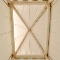 Blowee stoisko targowe 2x3, naturalne