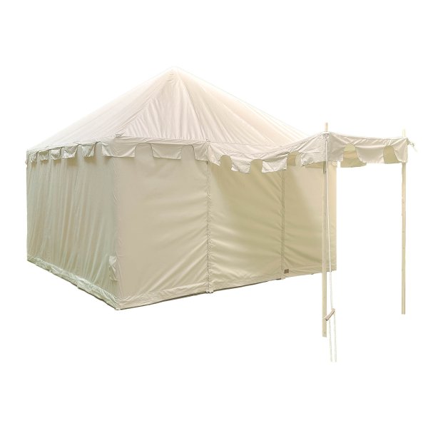 Blowee namiot rycerski 4x4, naturalny z podłogą (zdejmowaną)