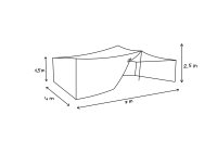 Namiot beduiński 7x4 m