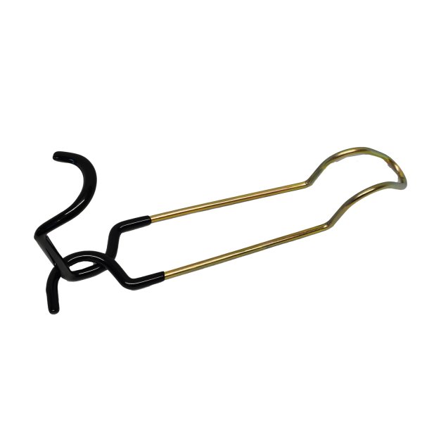 Haczyk zaciskowy wielofunkcyjny do masztów namiotowych