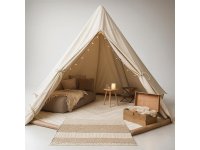 Blowee namiot jednomasztowy Ø 3,50 m (z podłogą)