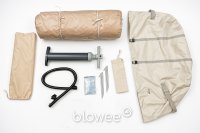 Blowee namiot jednomasztowy Ø 3,50 m (z podłogą)