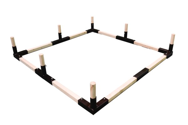 Rama (dolna): namiot rycerski 4x4