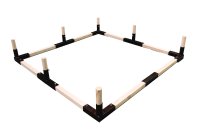 Rama (dolna): namiot rycerski 4x4