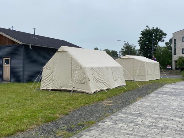 Namiot pneumatyczny blowee 3,60 x 4,80 metry, naturalny