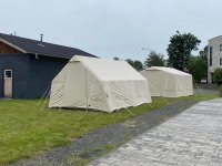 Namiot pneumatyczny blowee 3,60 x 4,80 metry, naturalny